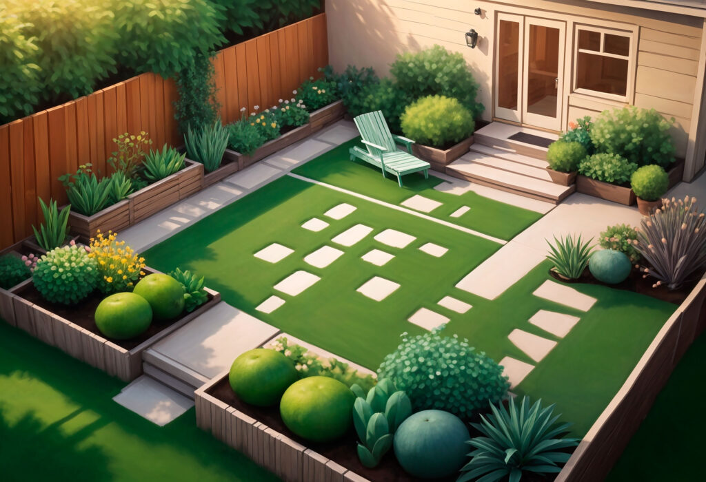 Garden layout